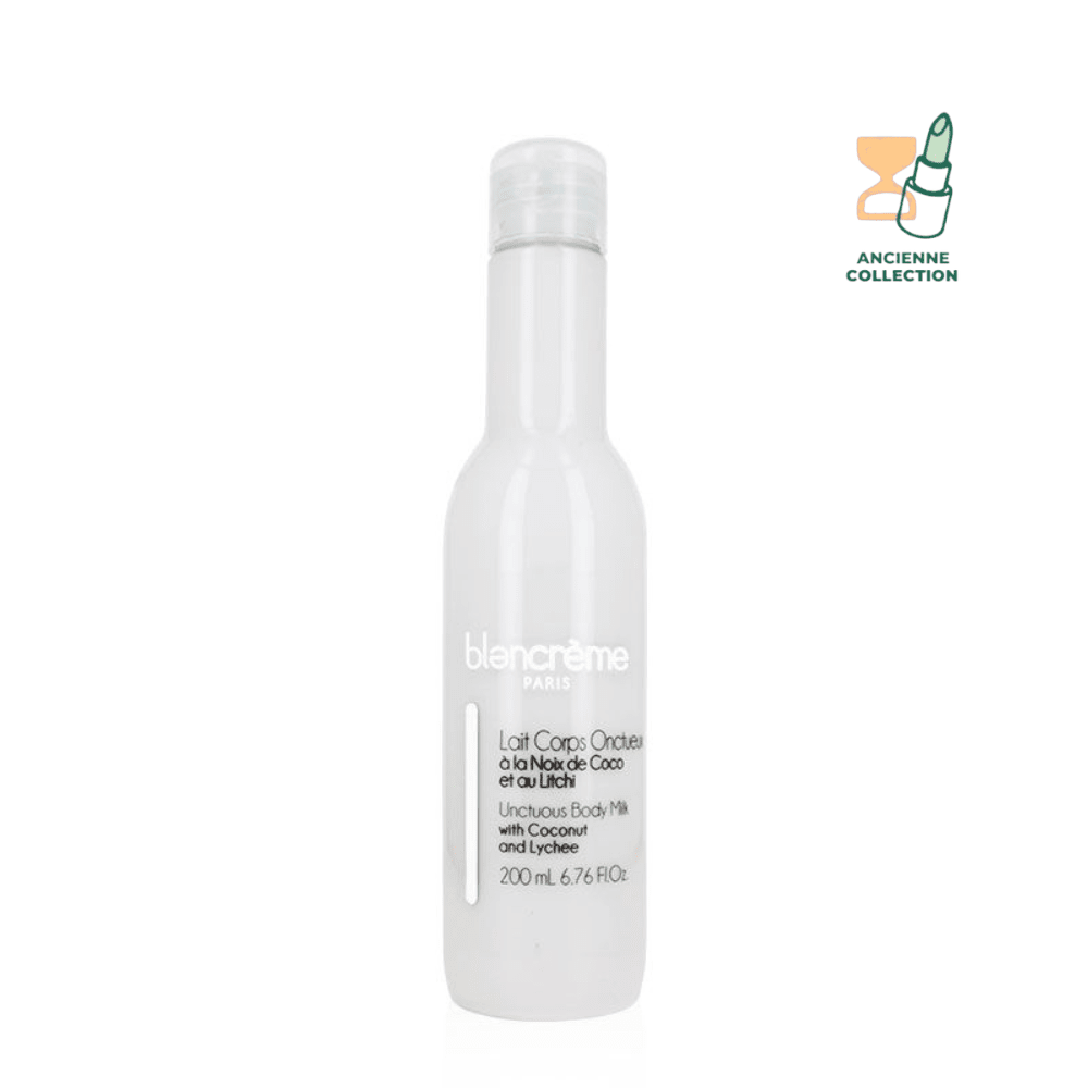 LAIT CORPS ONCTUEUX NOIX DE COCO Soin Corps BLANCRÈME 200 ml Parfum Noix de coco 🥥